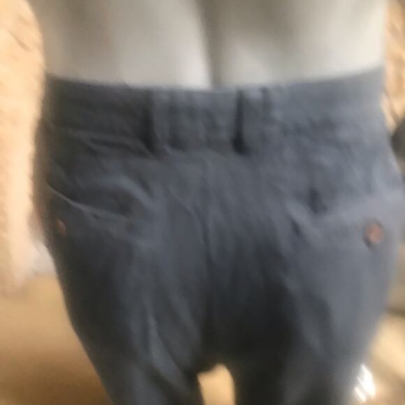 Tommy Bahama 100% Silk Blue Trouser Pants Men’s Size 38 - Picture 4 of 8